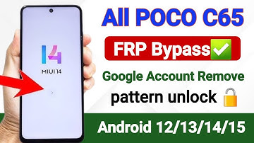 All POCO C65 FRP REMOVE ONLY ONE CLICK 🙈 UNLOCK TOOL 🔥 Poco Ka Lock Kaise Tode 🔥