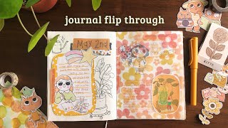 Creative Journal Flip Through | Still Finding My Journaling Style