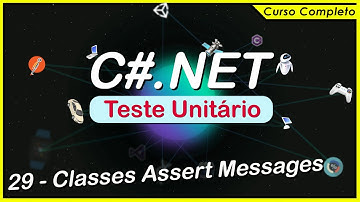 Classe Assert Messages - Teste Unitário com C# - Parte 29 - Curso Completo