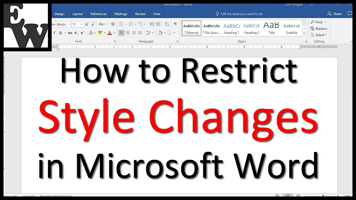 How to Restrict Style Changes in Microsoft Word - DayDayNews