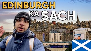 Indian's 1st day in Scotland 🏴󠁧󠁢󠁳󠁣󠁴󠁿 | Edinburgh the city of mysteries | UK🇬🇧 Travel Hindi