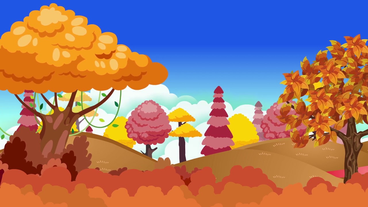 Autumn Cartoon Forest Background Cartoon Kids Youtube