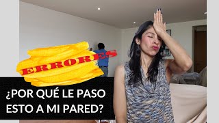 ¿QUÉ LE Pasó a mi PARED?  CUIDADO❗❗❗ al INSTALAR PAPEL TAPIZ !!! 😲ZAZ😲😲 by Interiorista Digital 163 views 9 months ago 13 minutes, 26 seconds