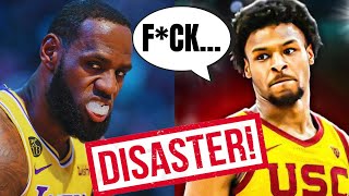 Lebron James To FORCE Lakers To Draft His Son Bronny After AWFUL Season! | This Would Be A DISASTER