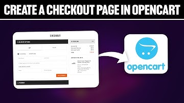 How To Create a Checkout Page in OpenCart 2025! (Full Tutorial)