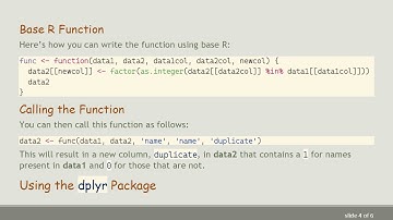 How to Check for Duplicates Between Two Data Frames in R