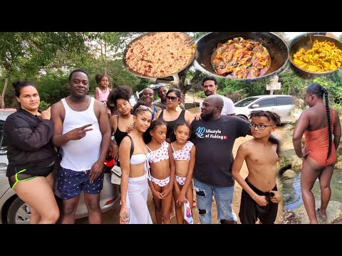 UK subscribers link up at yard epic open fire cookout lots of food fun and laughter