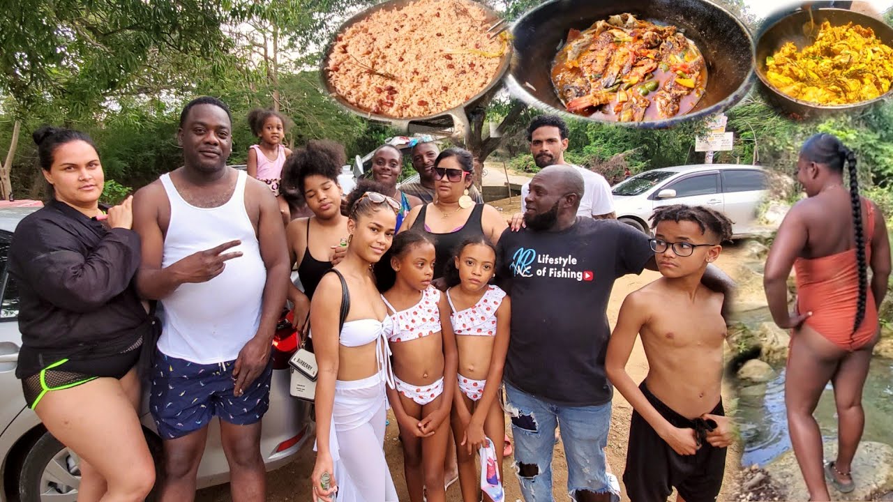 UK subscribers link up at yard epic open fire cookout lots of food fun and laughter