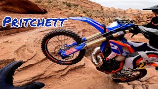 ENDURO REDEMPTION Pritchett Canyon MOAB UTAH Hard Enduro Trails without Injury