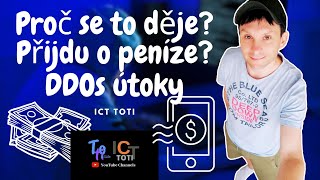 Přijdu o peníze? Nemohu se dostat do internetového bankovnictví. Co způsobí útoky na banky?ICT TOTI