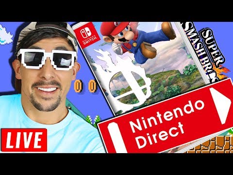 NINTENDO DIRECT LIVE PREDICTIONS, DISCUSSION, AND WHAT WE ARE HOPING FOR! SUPER SMASH BROS SWITCH? - What do you think will happen in todays Nintendo Direct?!