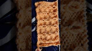 very beautiful and easy knitting design 🧶❤️#shortvideo #shorts #bunai