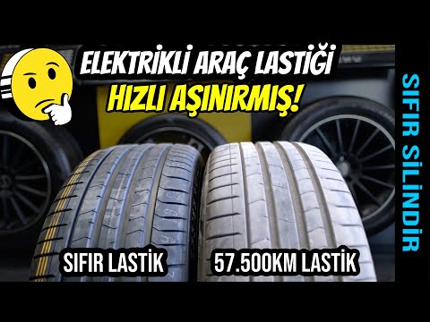 Elektrikli Araç Lastikleri Çok Mu Hızlı Aşınır? | 57.500km'de Lastik Üzerinden Analiz