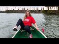 I Dropped My iPhone in the Lake! | 3 Days Underwater | How I Got it Back