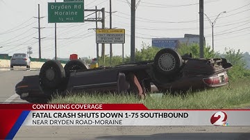 Fatal crash shuts down I-75 Southbound