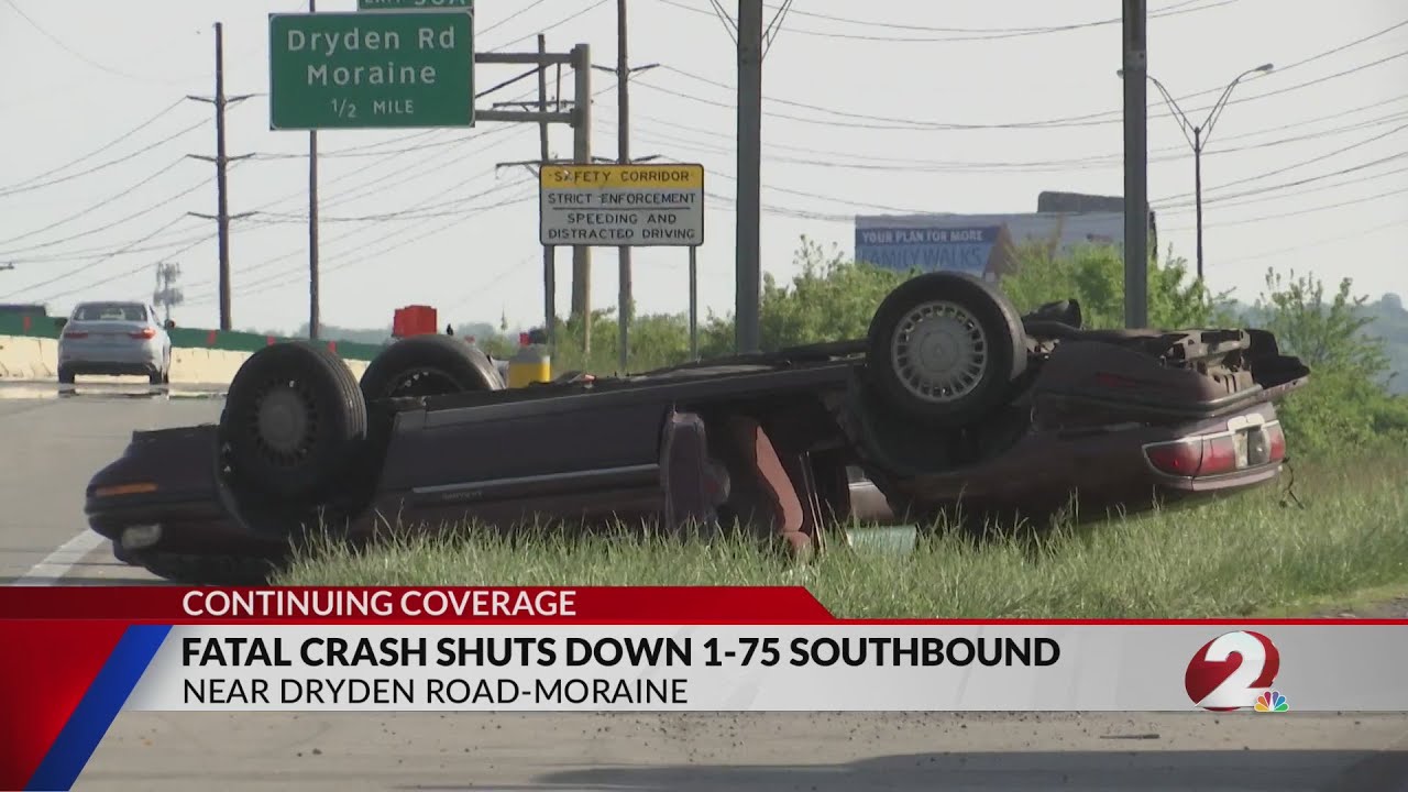 Fatal crash shuts down I-75 Southbound - YouTube