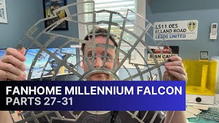 Fanhome Star Wars 1/43 Millennium Falcon, parts 27-31 by RW Hobbies 322 views 12 days ago 14 minutes, 30 seconds