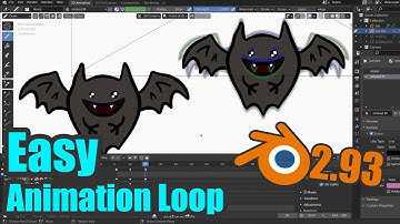 Grease Pencil Animation Loop for Beginners - Blender 2.93 Tutorial