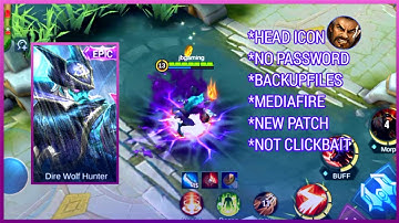 Roger Epic Skin Script - No Password with  Logo, Frame Lobby | Mobile Legends Tutorials