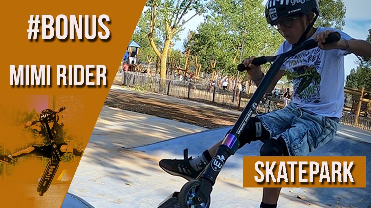 Bonus Mimi Rider : Skatepark Faute sur Mer - YouTube