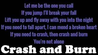 Savage garden - crash and burn lyrics ...