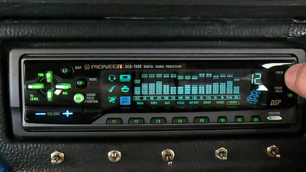 pioneer deq 7600