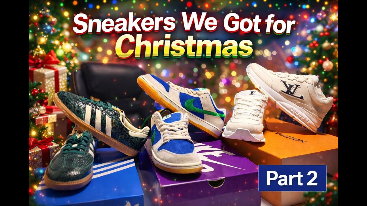 🎄👟 INSANE Christmas Sneakers – Part 2 is HERE!