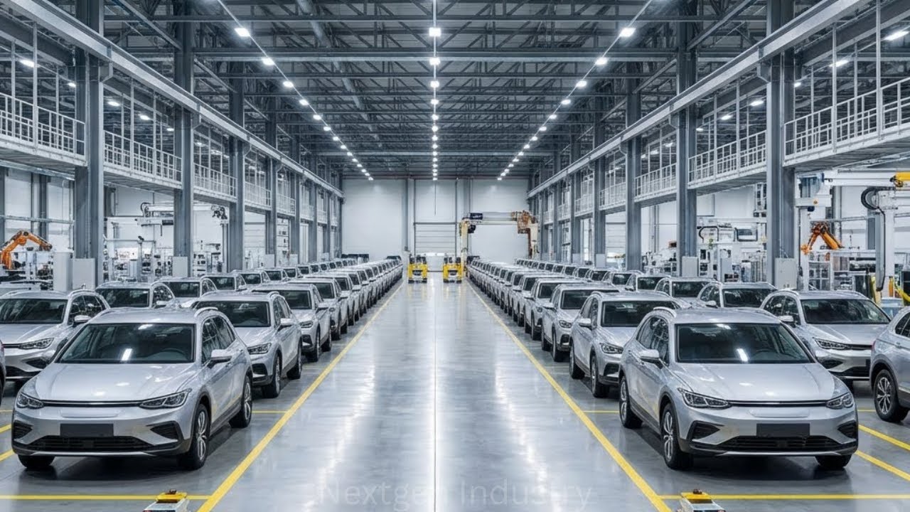 Как BMW ежедневно производит спортивные автомобили M5 | Внутри современного немецкого завода (пол...