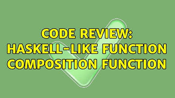 Code Review: Haskell-like function composition function
