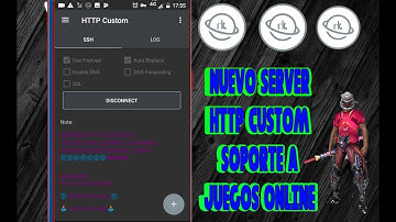 NUEVO SERVER HTTP CUSTOM SOPORTE A JUEGOS ONLINE 🕹️FREE FIRE 🕹️