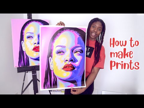 Video: How To Print Your Artwork