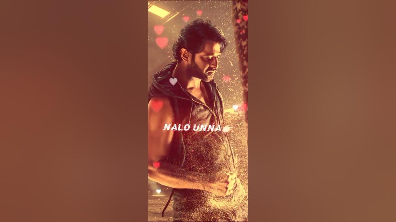 Prabhas mirchi movie attitude dialogue lyrical status 😎⚡prabhas 