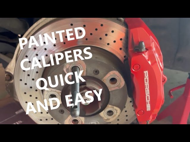 How to Paint Brake Calipers in the CLEANEST and EASIEST Way! (Brush On) 