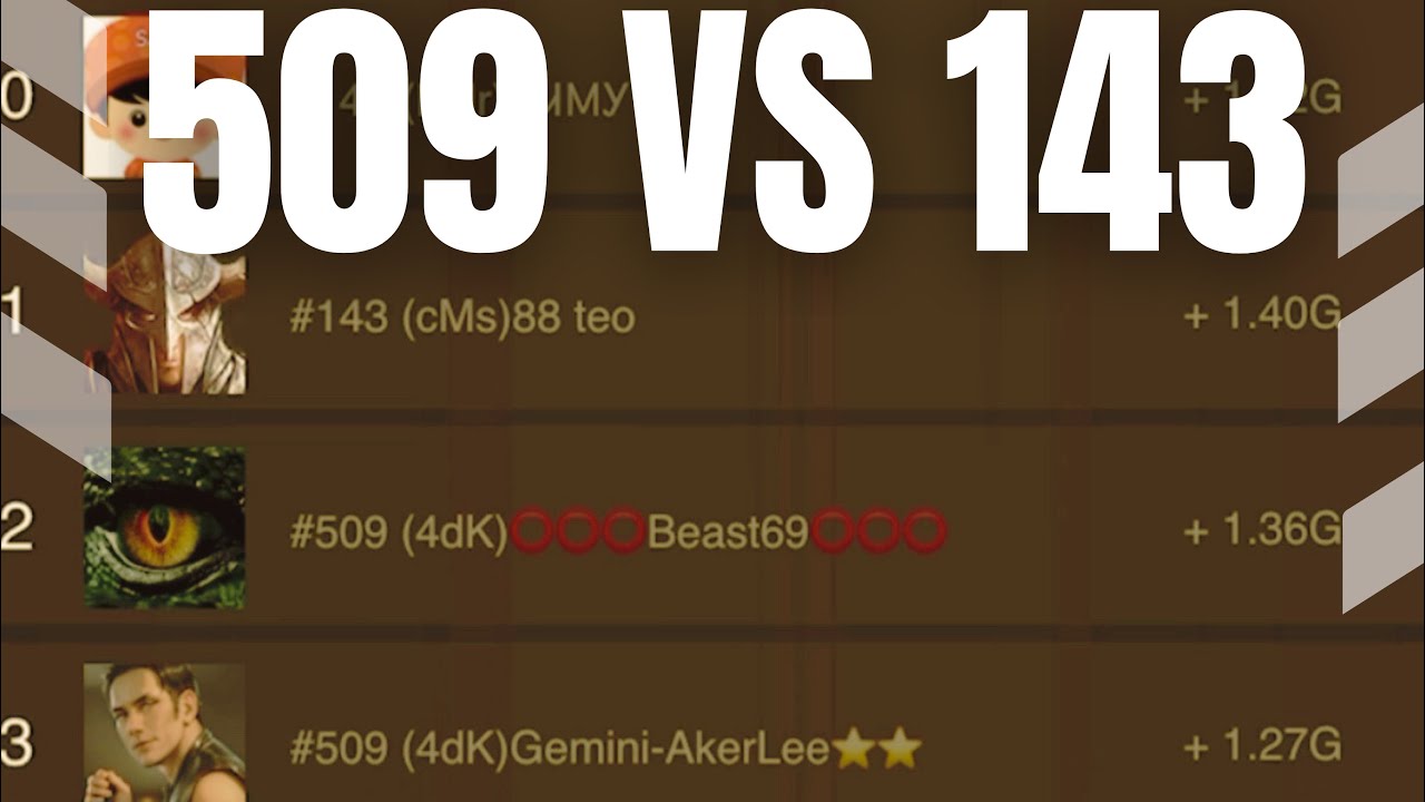 KILL EVENT STATE 509 vs 143 #riseofcastles