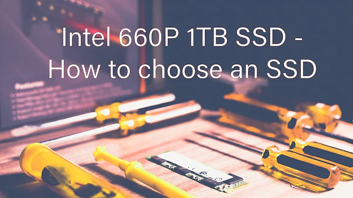 SSD選びのポイントとINTEL 660p SSD NVMe