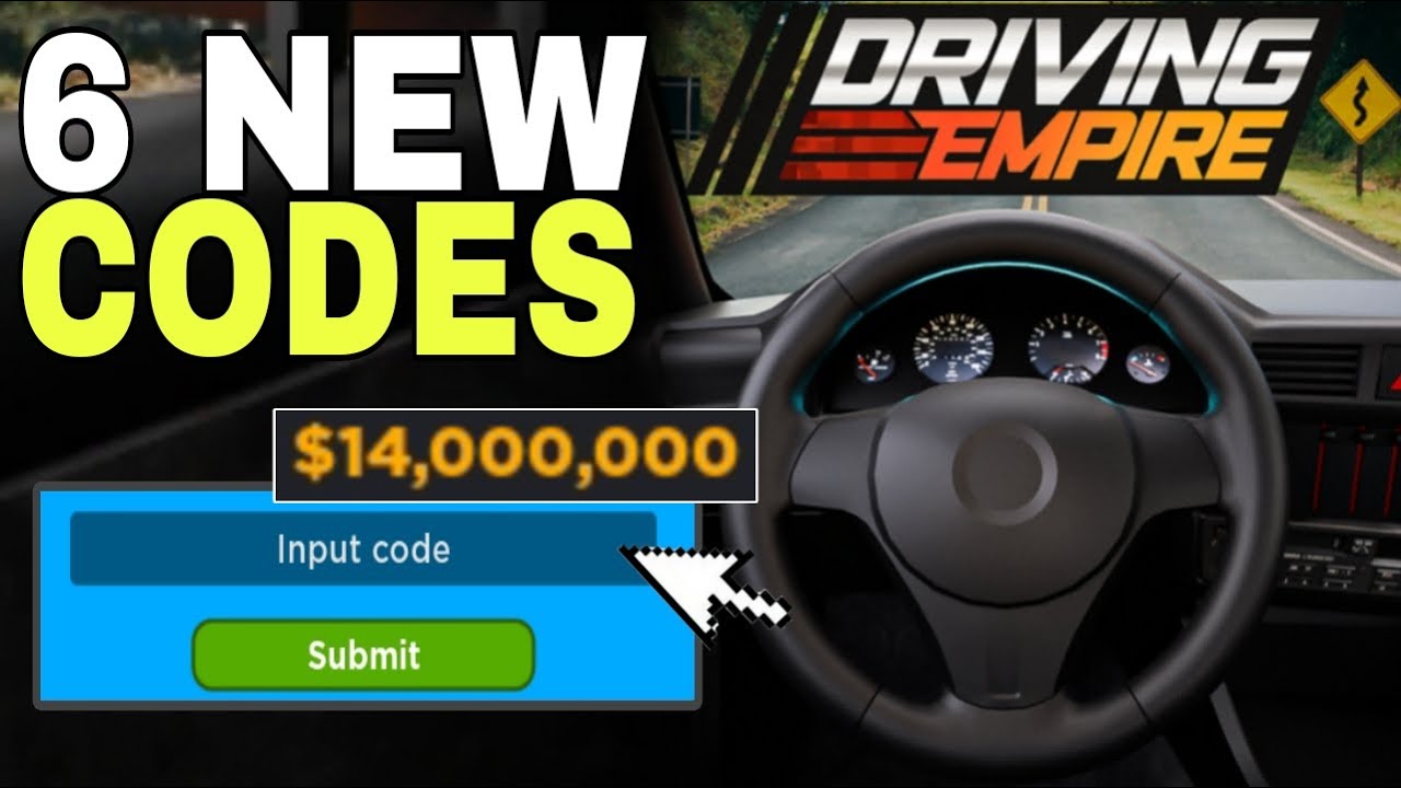 Driving Empire codes [December 2023]