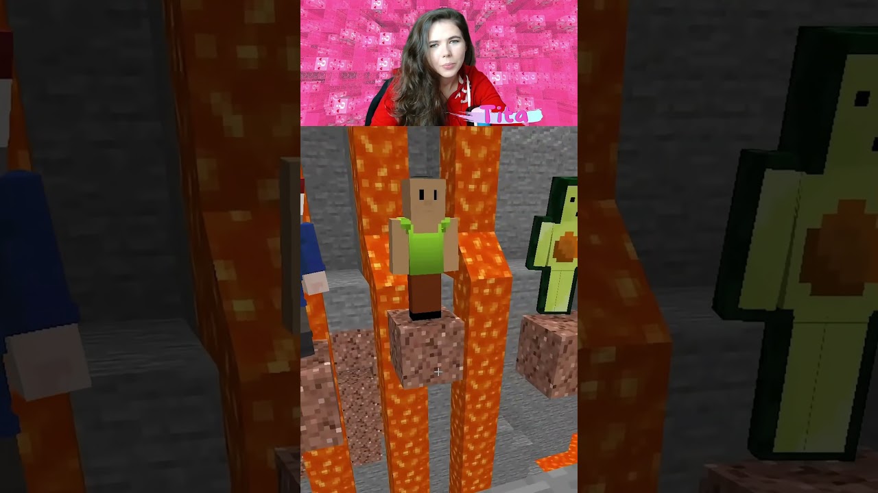 Minecraft salvando Hamood e Avocados from Mexico | Pekezaum & Tita Reacts  