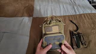 My field dressing equipment.