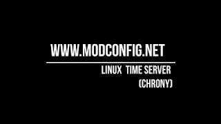 linux admin time server chrony