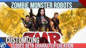 Zombie Monster Robots Character Creation (Closed Beta)