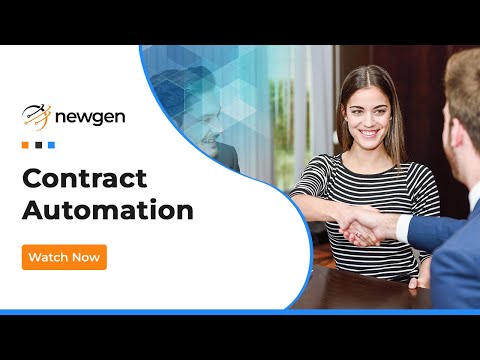 Contract Automation in Newgen’s Provider Ecosystem Solution (PART 2/4)