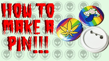 How To Make A Custom Pinback Button!