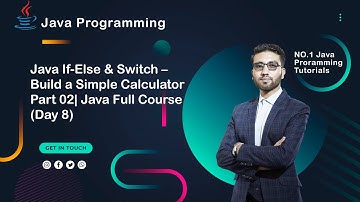 ✅ Java If-Else & Switch – Build a Simple Calculator Part 02| Java Full Course (Day 8)