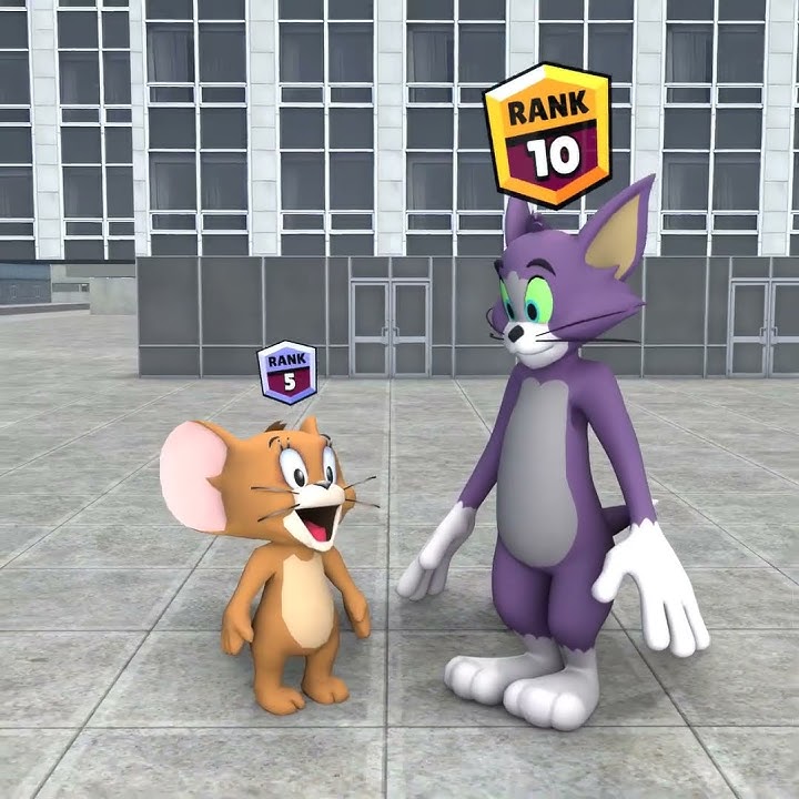 Jerry Mouse Vs Tom Cat - When You Have To Be The Coolest 😲