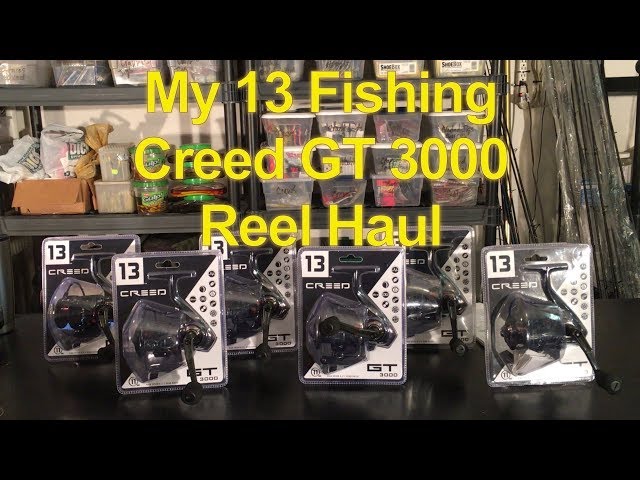 My 13 Fishing Creed GT 3000 Reels 