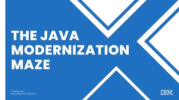 The Java Modernization Maze: How IBM EAR Helps You Navigate Complex Transformations