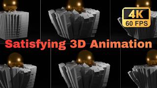 1kg to 1000kg Gold Ball VS 1'000'000 Cubes - Physics Simulation Compilation