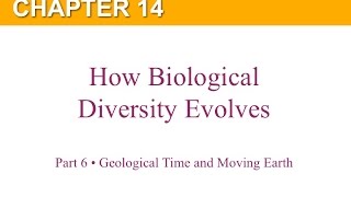 Chapter 14 Part 6 Geological Time and Moving Earth