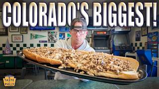 BIGGEST CHEESESTEAK IN COLORADO! | HUGE PHILLY CHALLENGE!