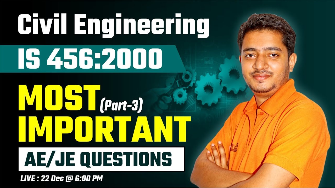 CIVIL ENGINEERING IS 456 CODE 2000 RCC FOR ALL AE JE EXAMS SSC civil-engineering-is-456-code-2000-rcc-for-all-ae-je-exams-ssc